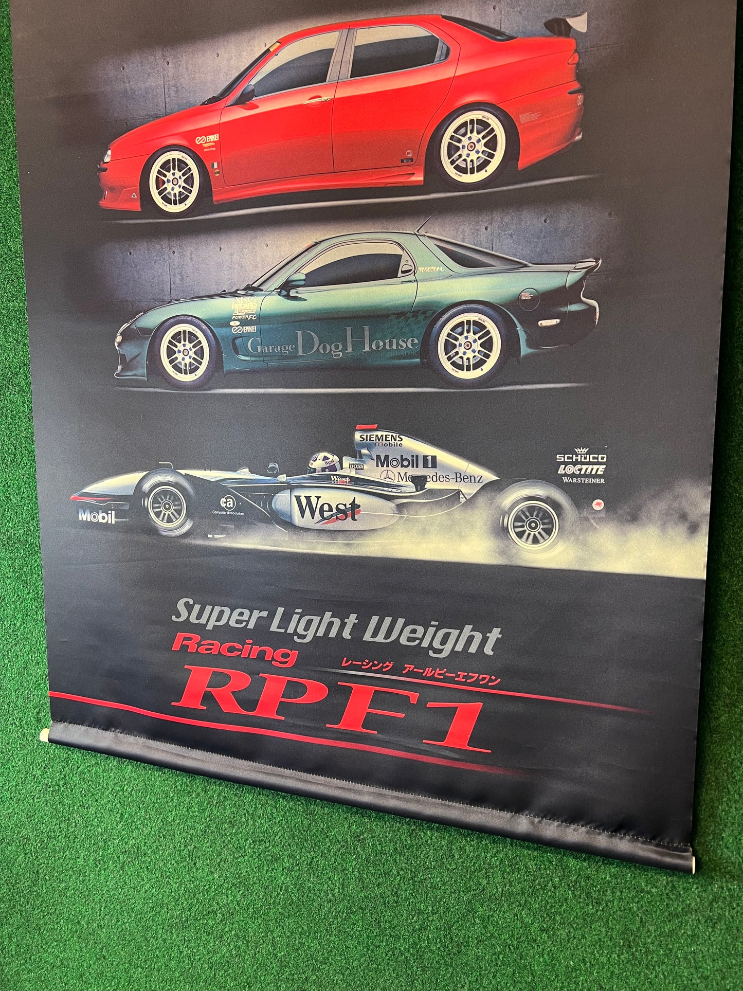 ENKEI RPF1 - Retail Display Advertising Scroll Banner