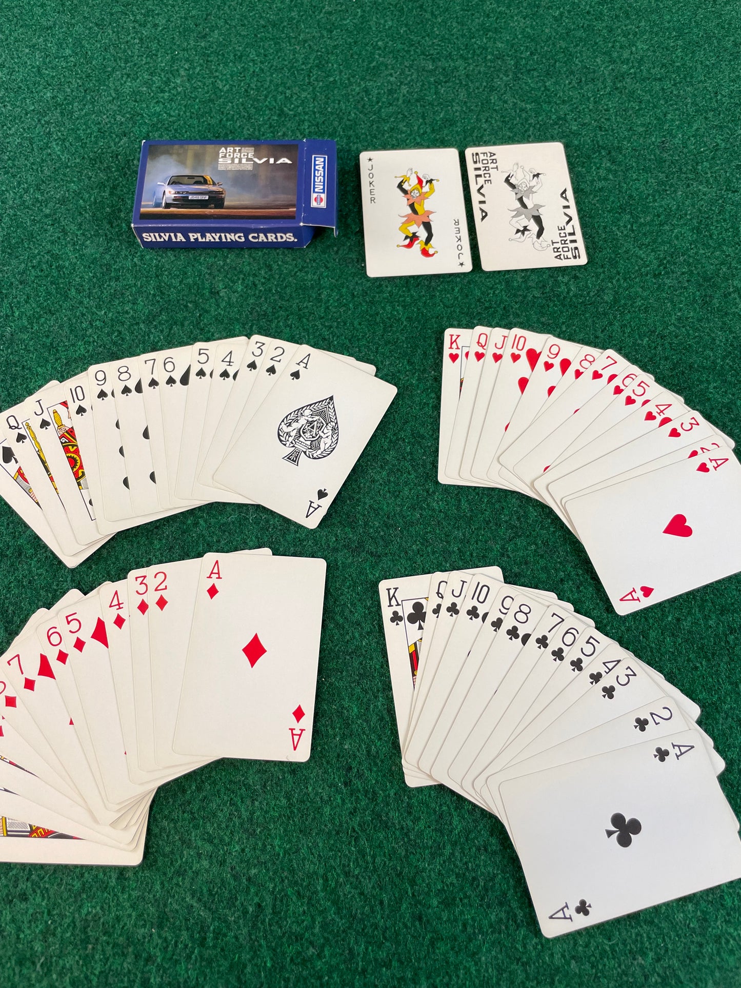 Nissan - ART FORCE SILVIA Playing Cards (4)