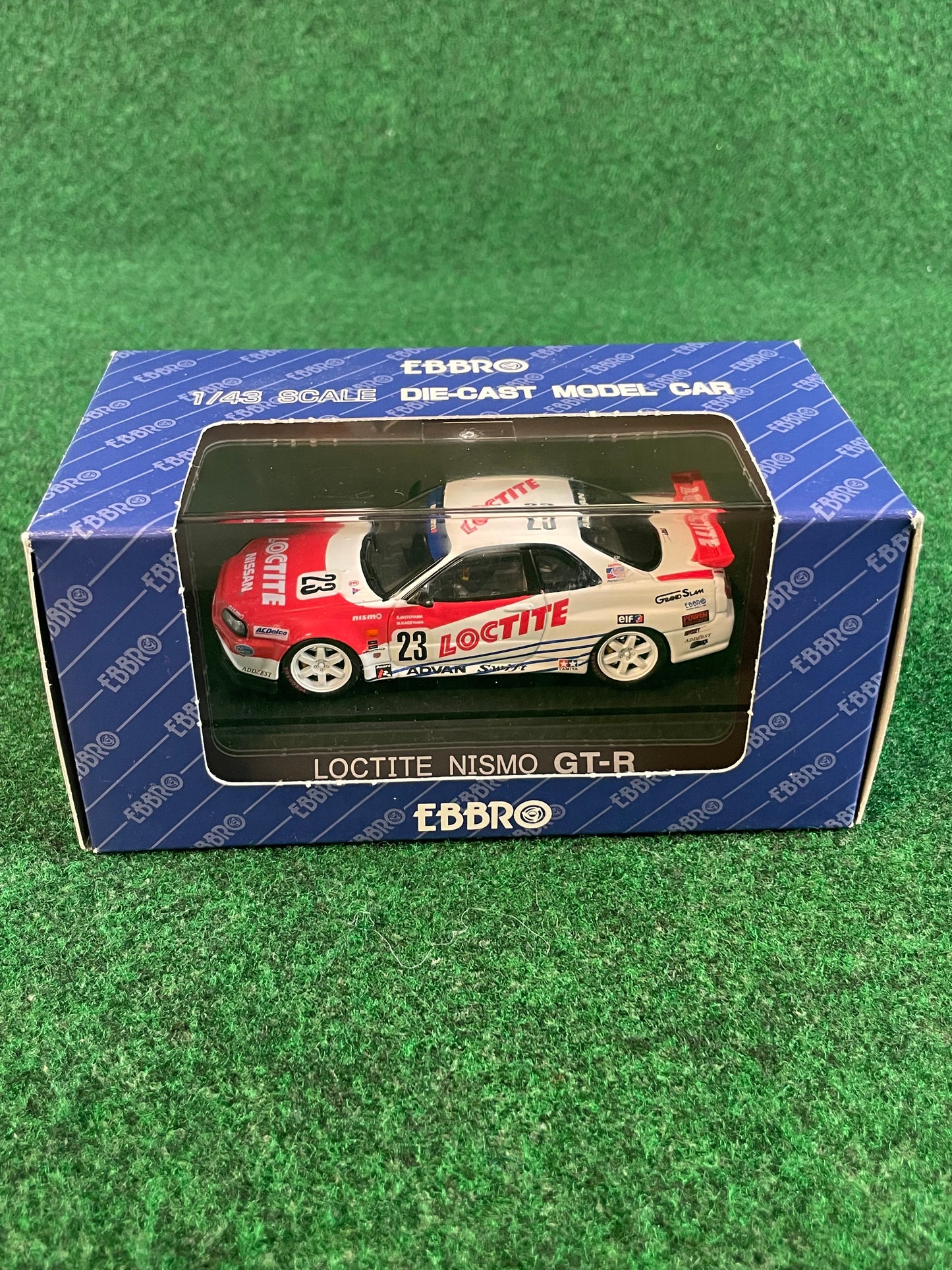 EBBRO - Super Taikyu Loctite Nismo Nissan Skyline R34 GT-R 1/43 Scale Diecast