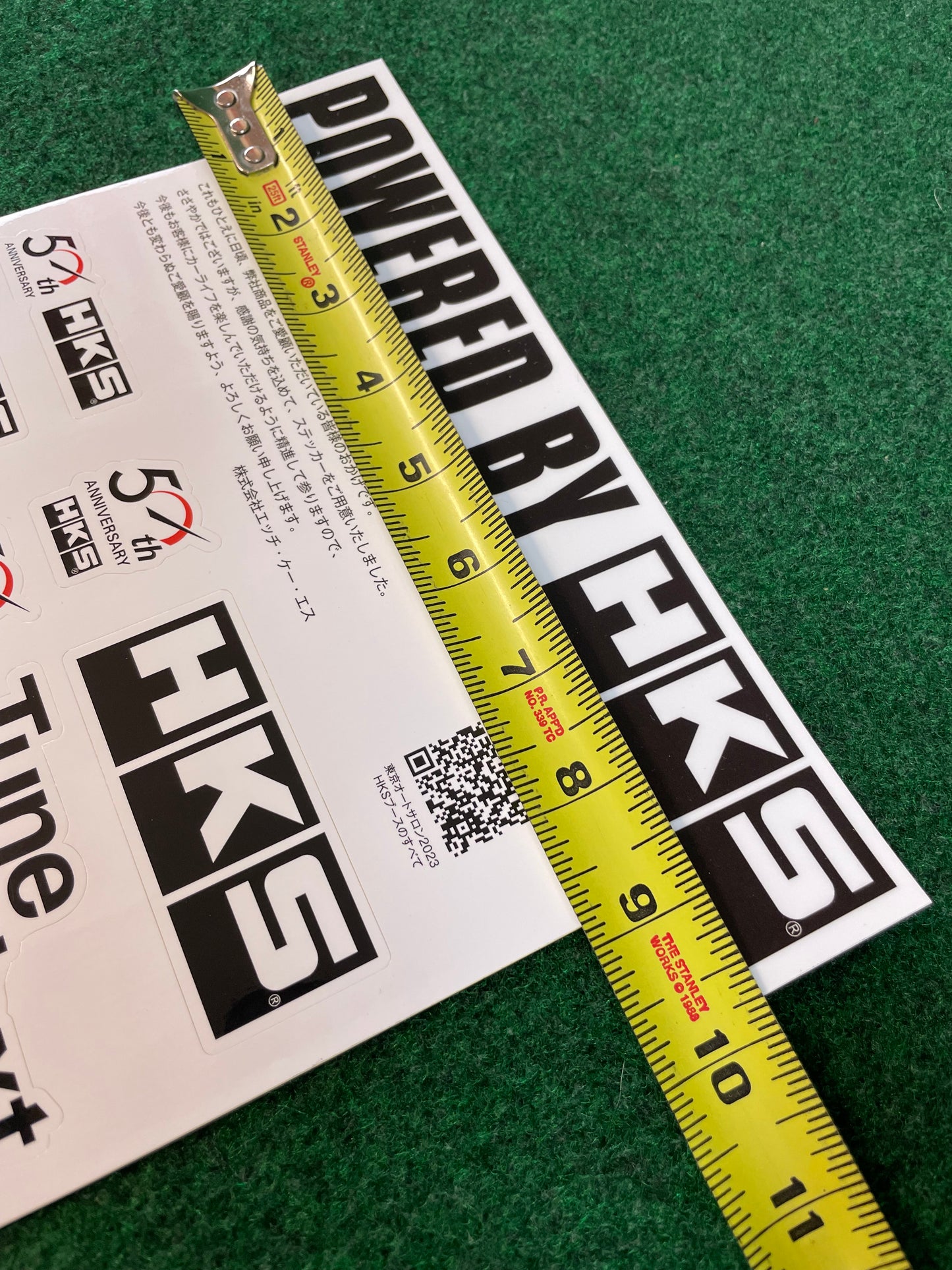 HKS - Powered by HKS & Tune the Next Sticker Set