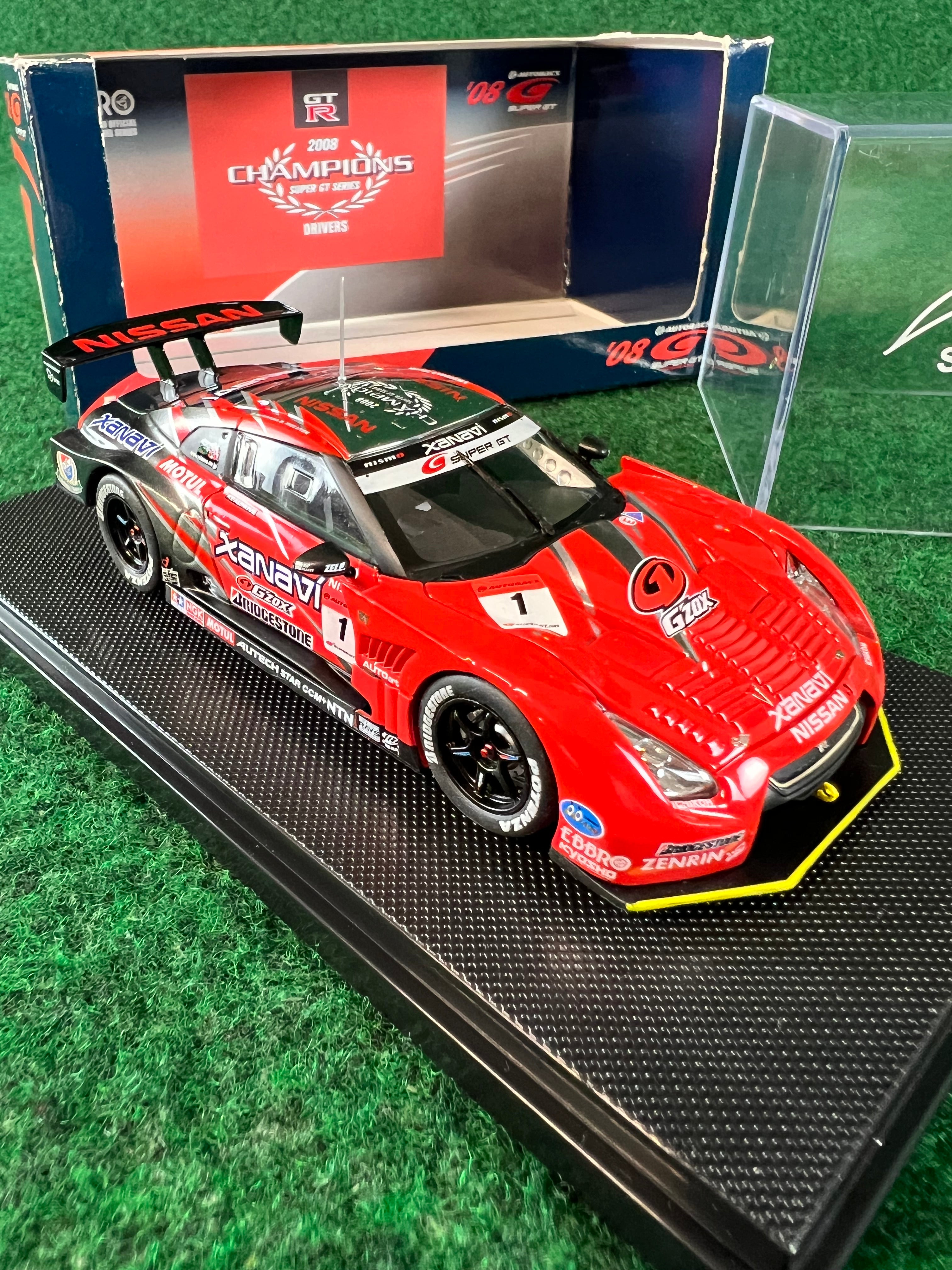 EBBRO SuperGT Xanavi Nissan R35 GTR - 2008 