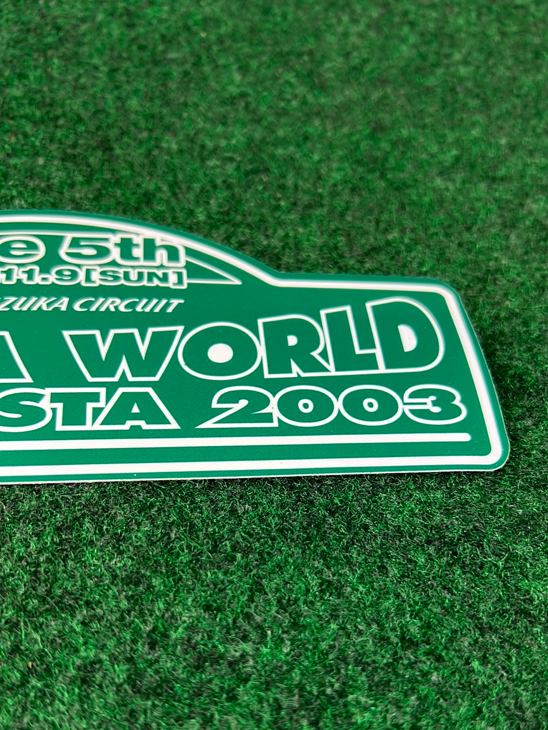 Suzuka World Rally Festa 2003 Sticker
