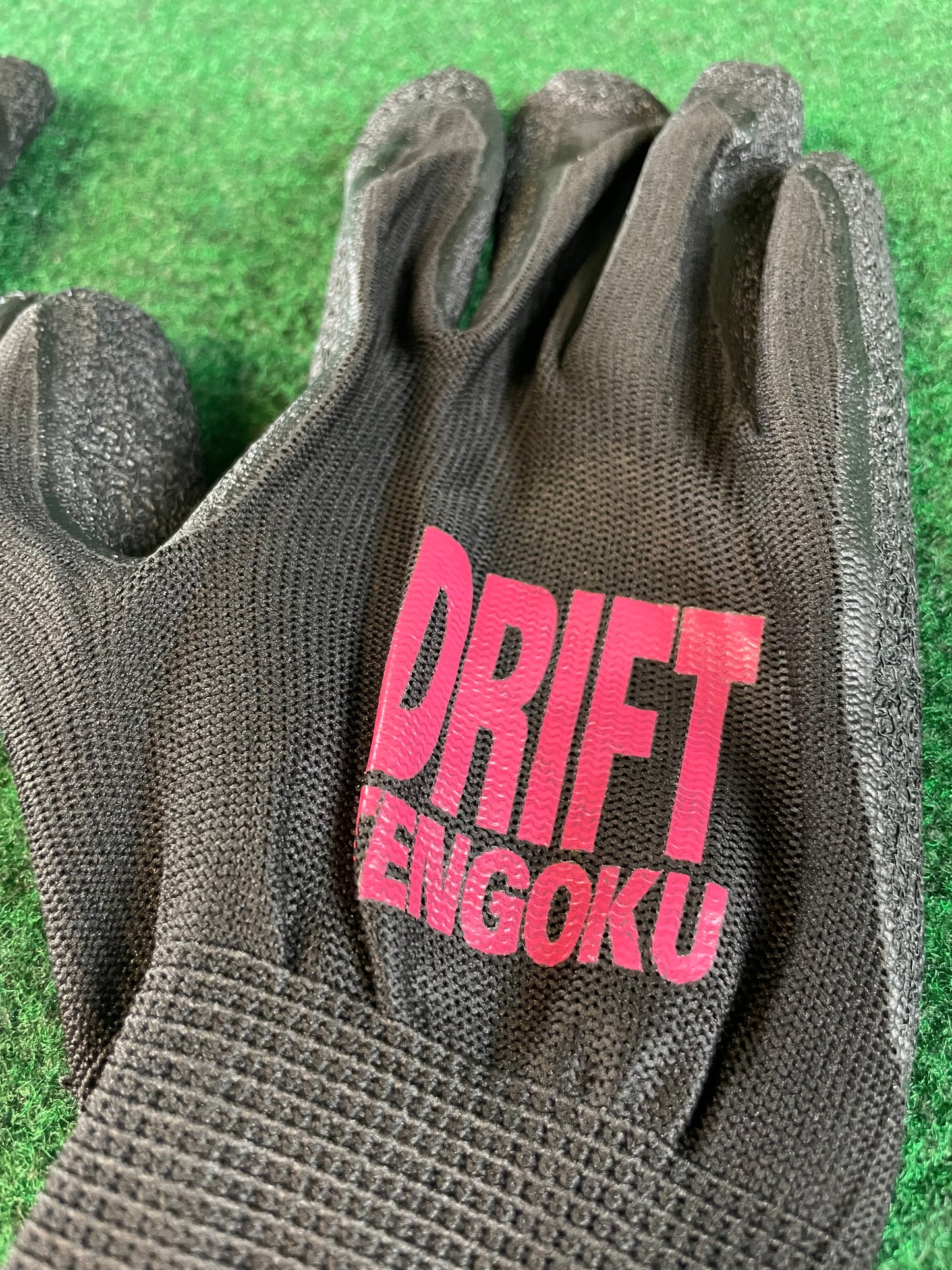 Drift Tengoku - (3) Elastic Rubber Grip Work Gloves
