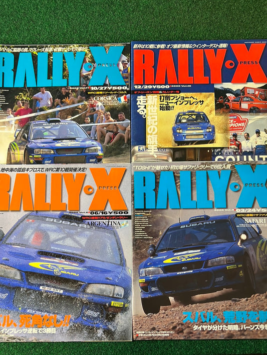 Rally Xpress Magazine - Subaru Impreza WRX 2000 Set of 4