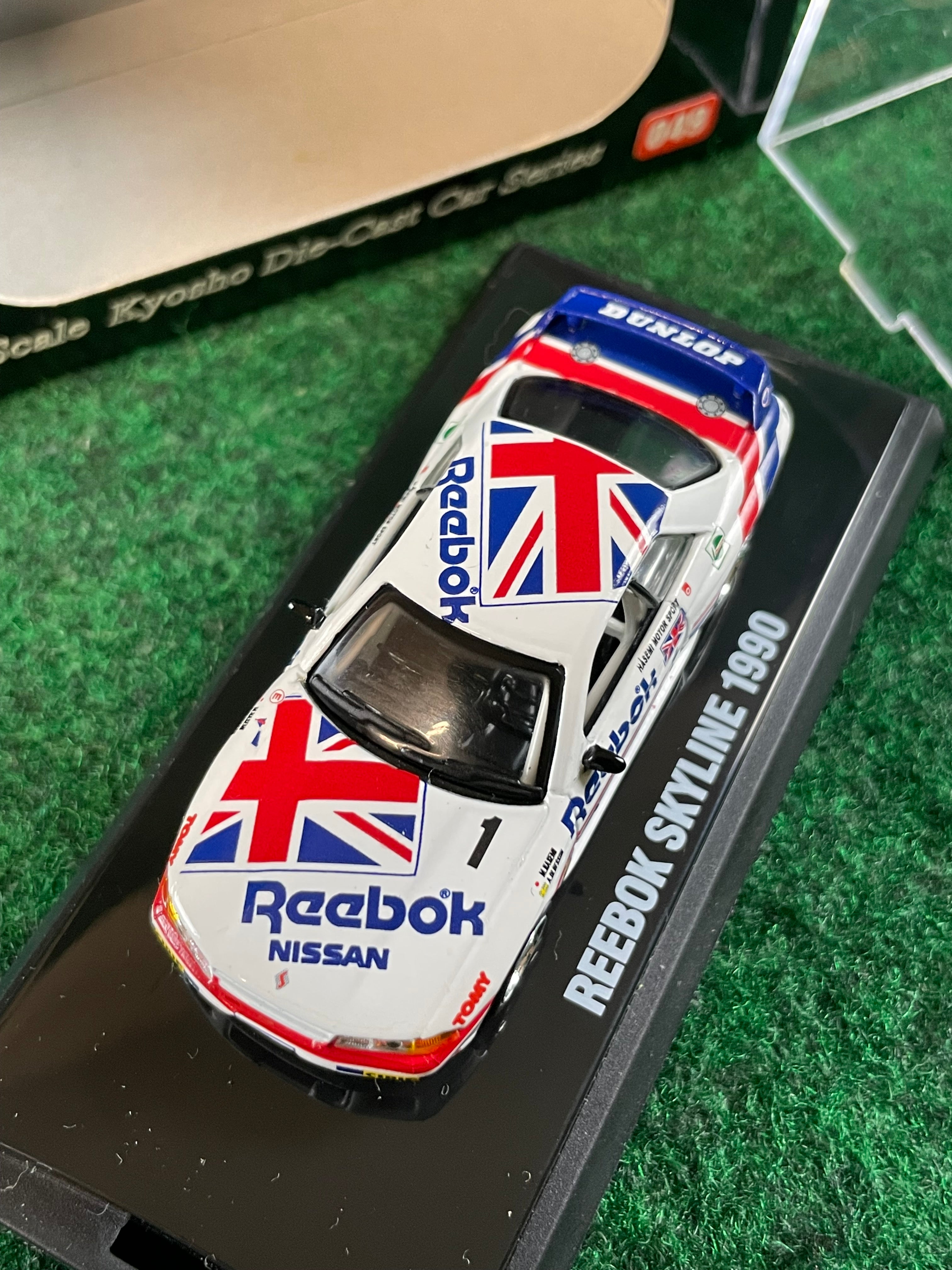 KYOSHO - Beads Collection 1990 & 1991 Reebok Nissan Skyline R32 GT