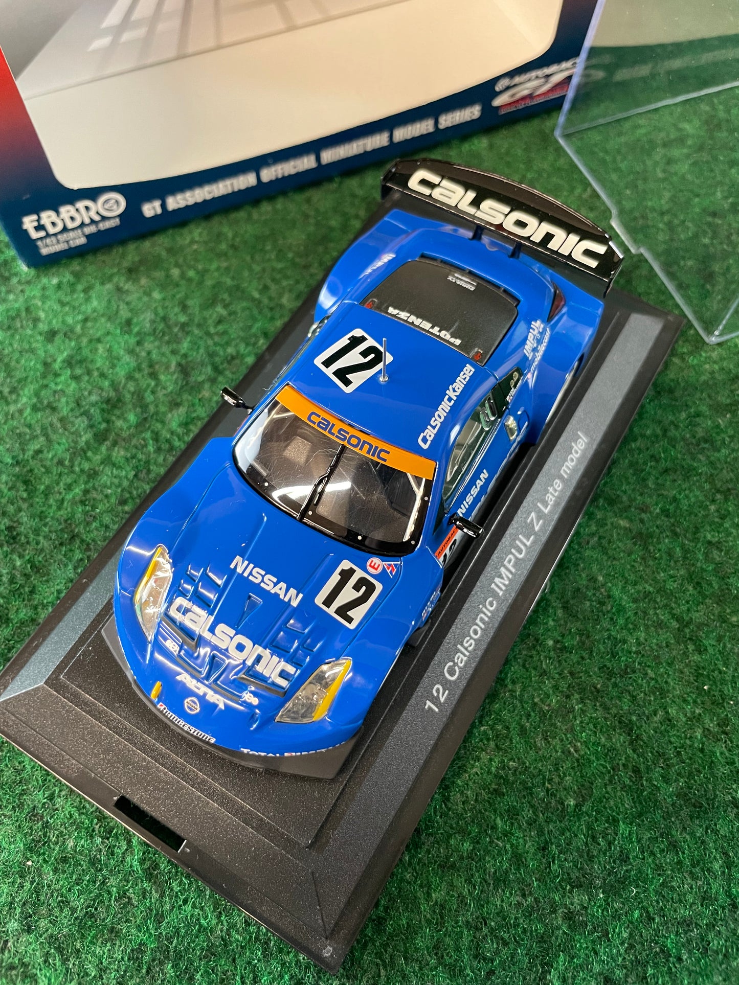 EBBRO JGTC 2004 Calsonic IMPUL Nissan Fairlady Z Late 1/43 Scale Diecast