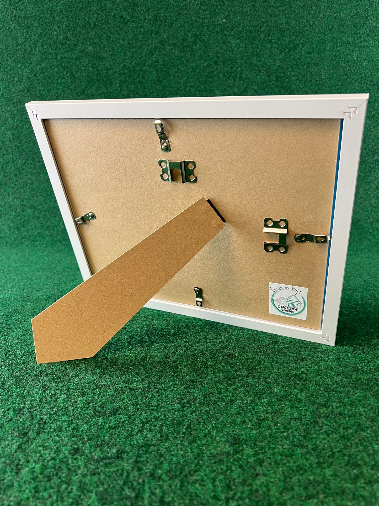 Nissan Skyline R34 GT-R Bayside Blue Framed Car Art