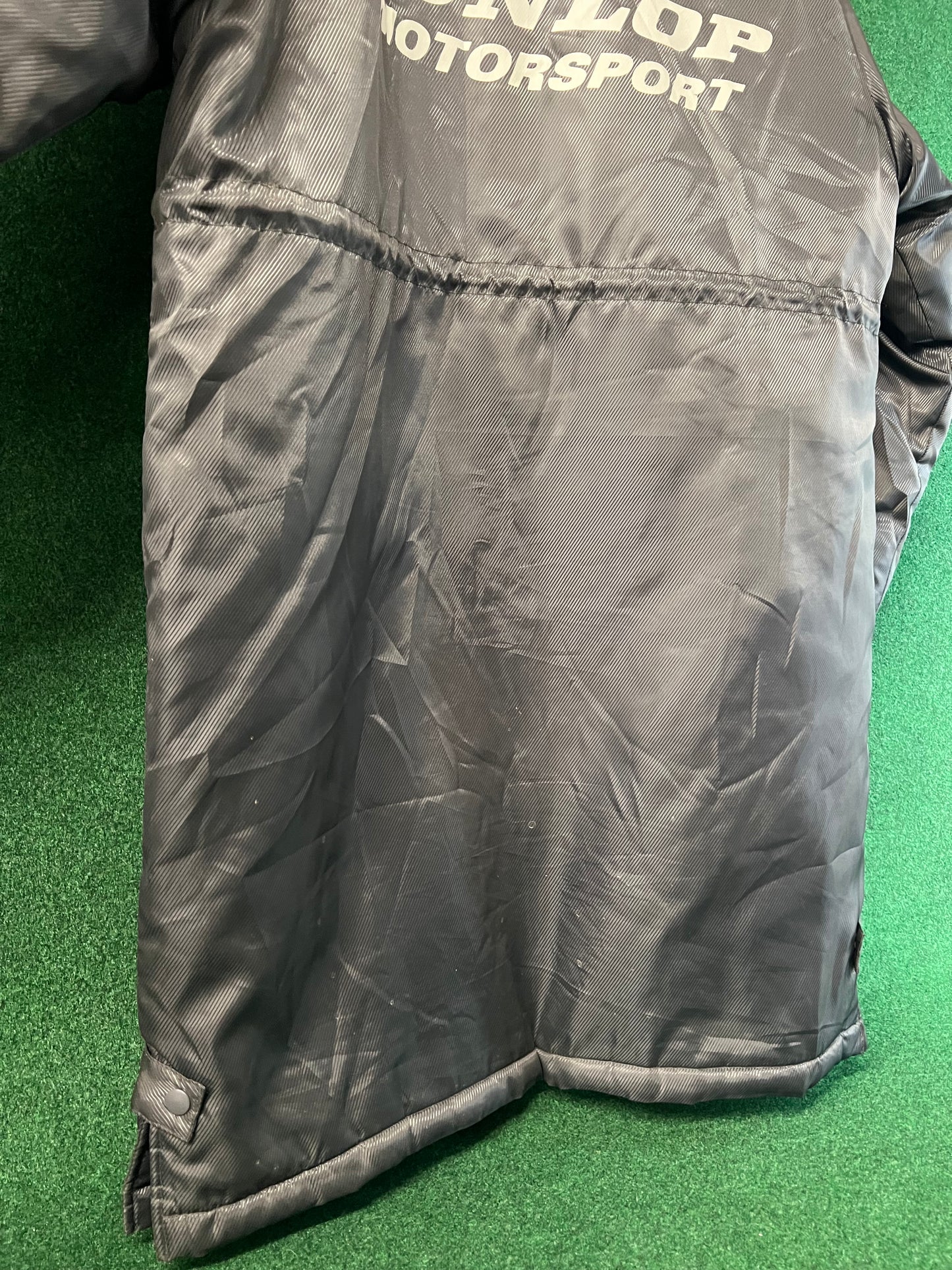 DUNLOP Motorsport - Insulated Fleece Lined Dark Grey Bench Coat