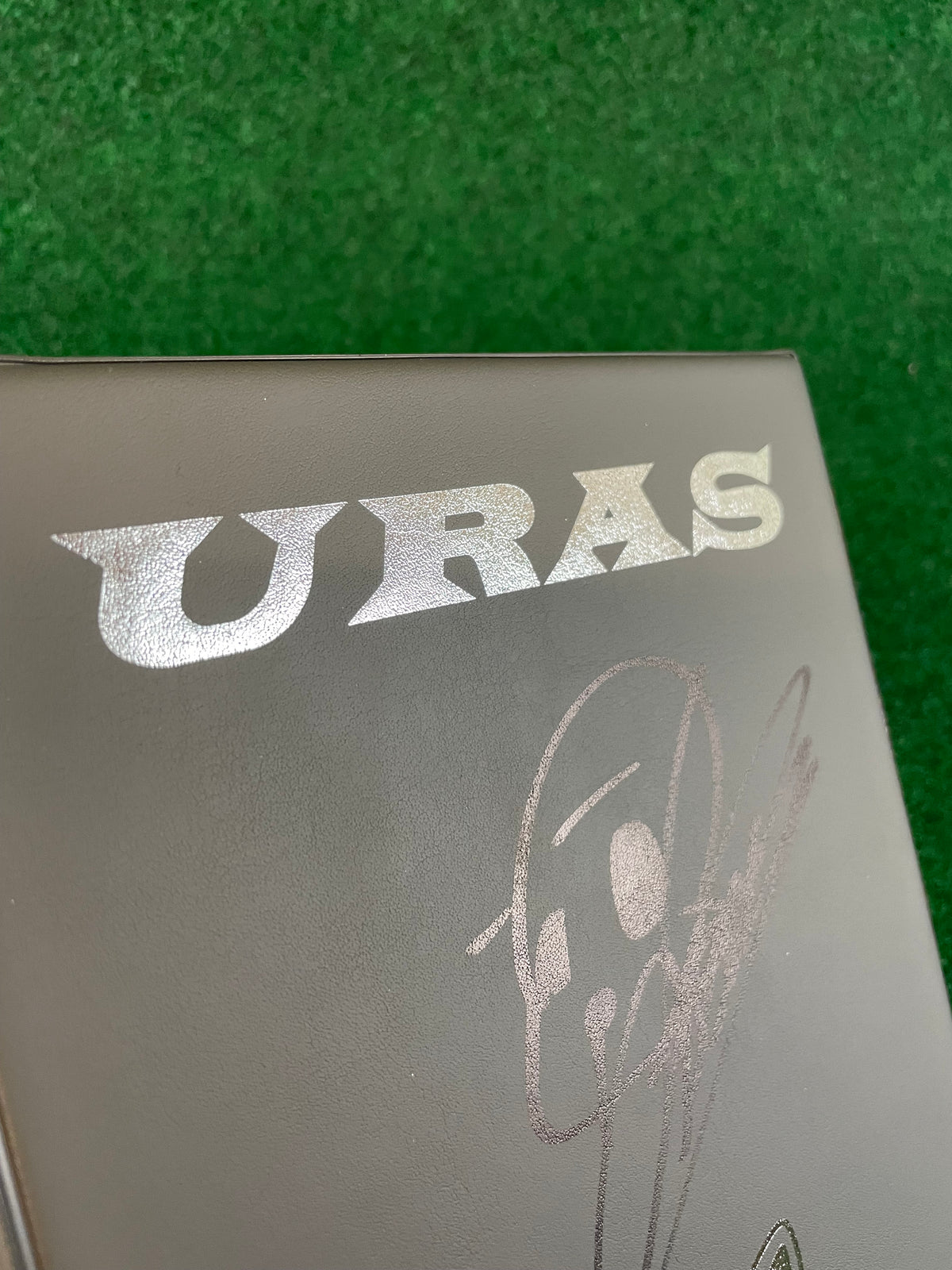 URAS - Autographed Car Document Case Book & Card