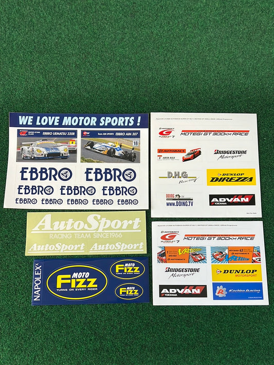 SuperGT and Others Sticker Sheet Set