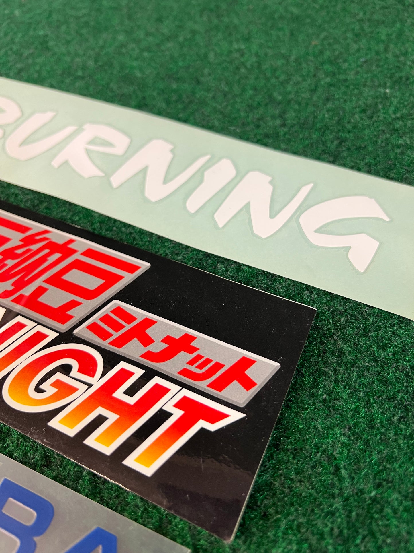 Midnight, Burning, Ogura Racing Clutch & RECARO Sticker Set