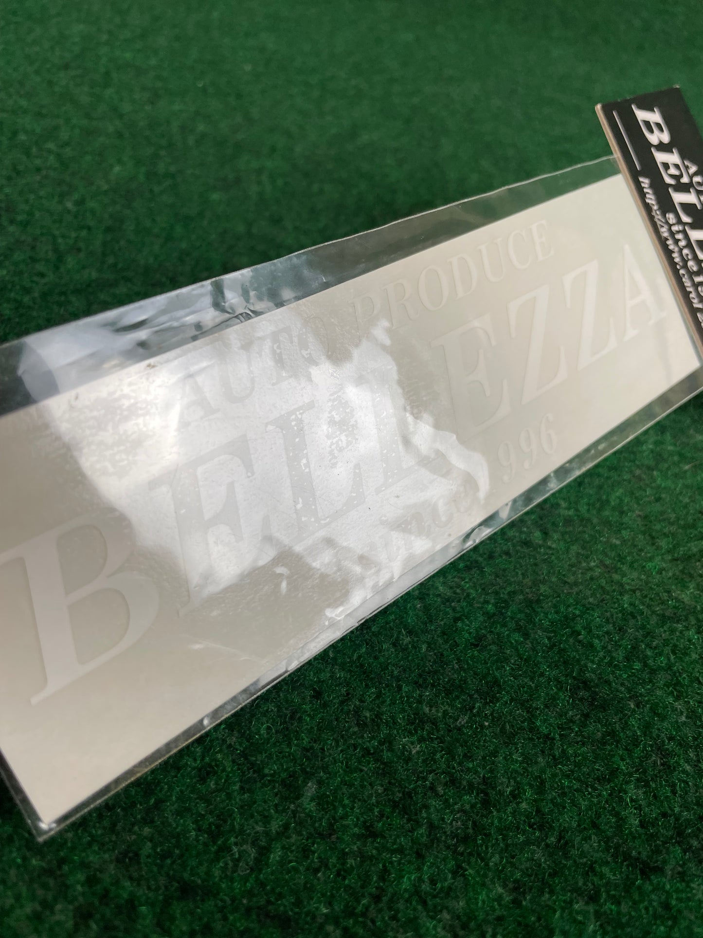 Auto Produce BELLEZZA - Since 1996 White Decal Sticker