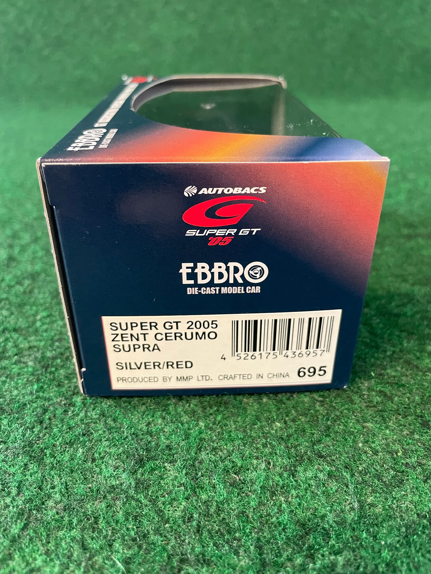 EBBRO - ZENT CERUMO 2005 Toyota Supra GT500 SuperGT No.38 1/43 Scale Diecast