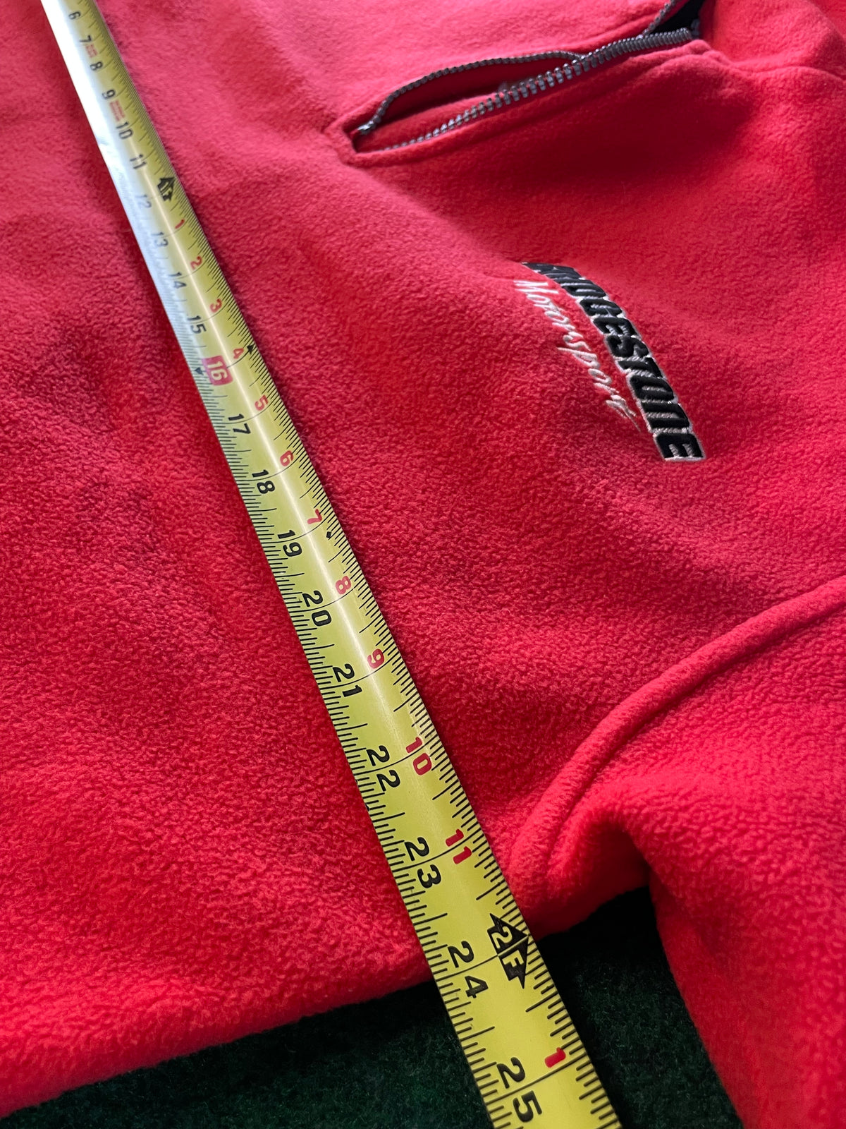 BRIDGESTONE Motorsport - Red Fleece Pullover Jacket
