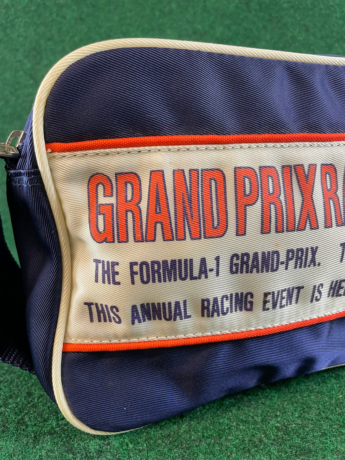 Honda F-1 - Vintage Grand Prix Racing Team Small Personal Zipper Bag