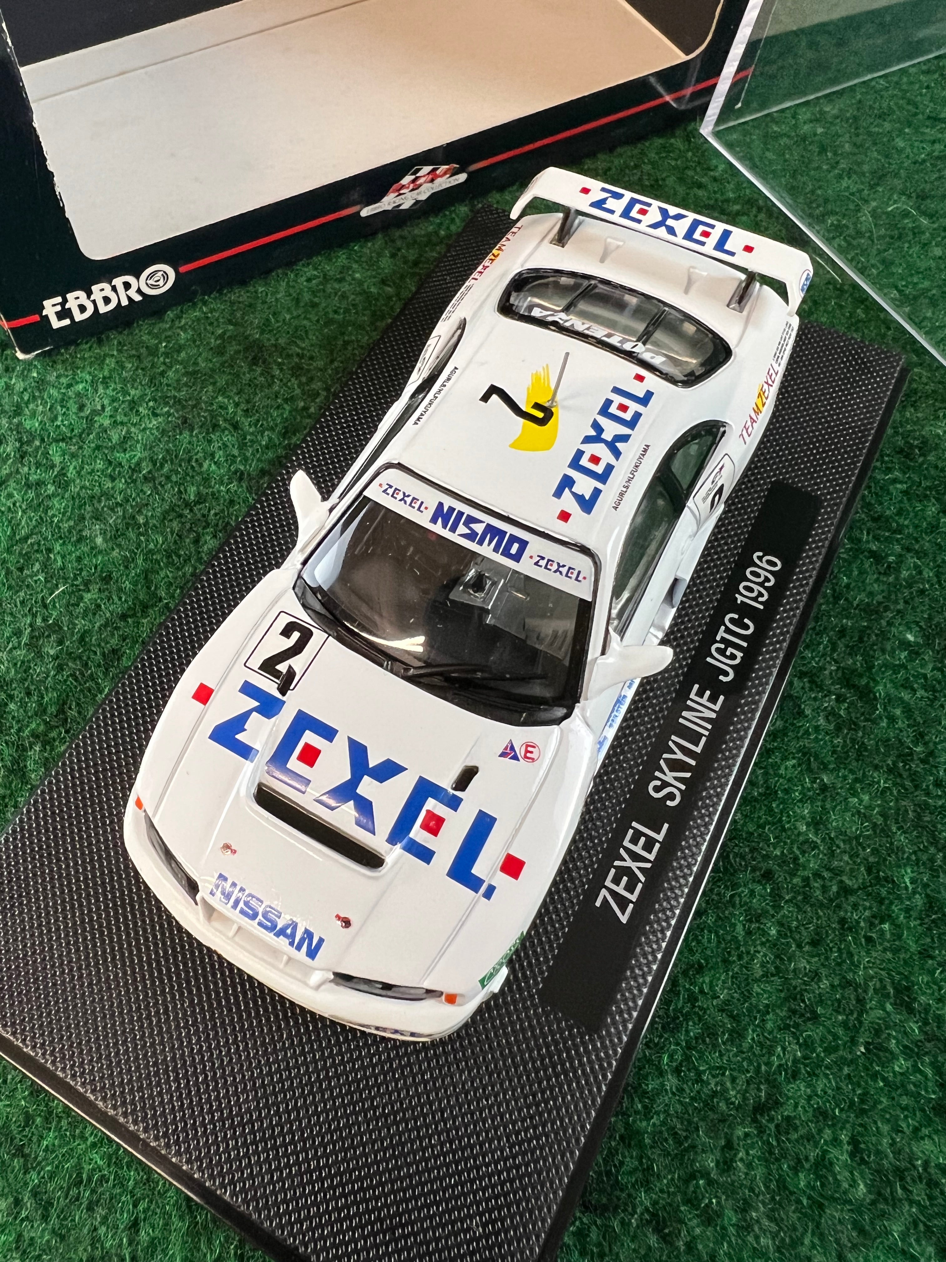 EBBRO Racing Car Collection - 1996 JGTC Zexel Nissan Skyline R33