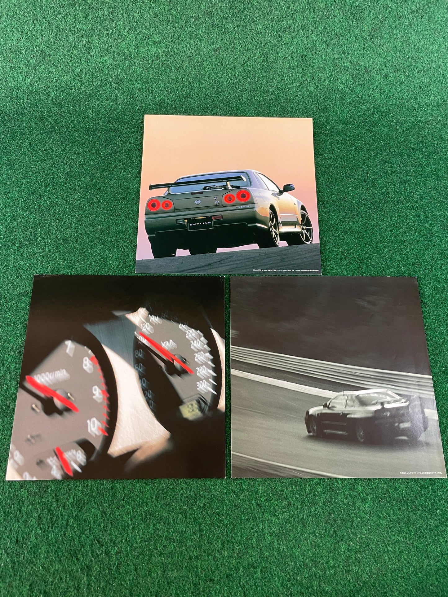 Nissan Skyline R34 GT-R MSpec Nur - Japanese Dealer New Car Images, Catalog & Brochure Set