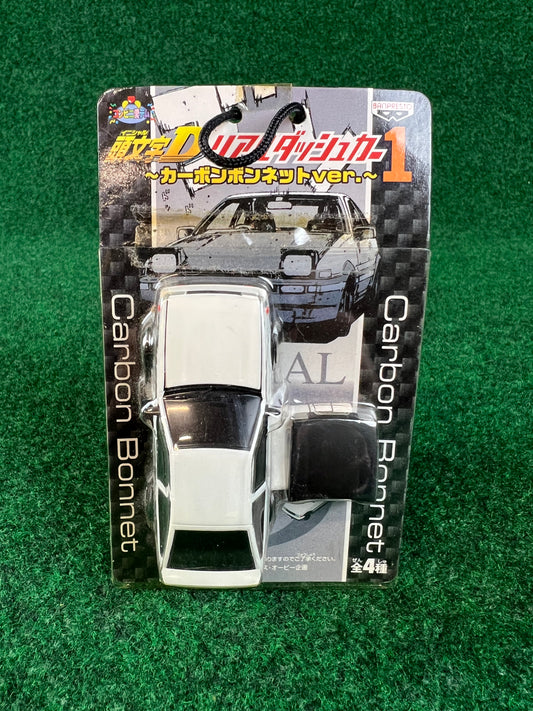Initial D - Toyota Corolla AE86 w/ Extra Carbon Fiber Hood Toy Car