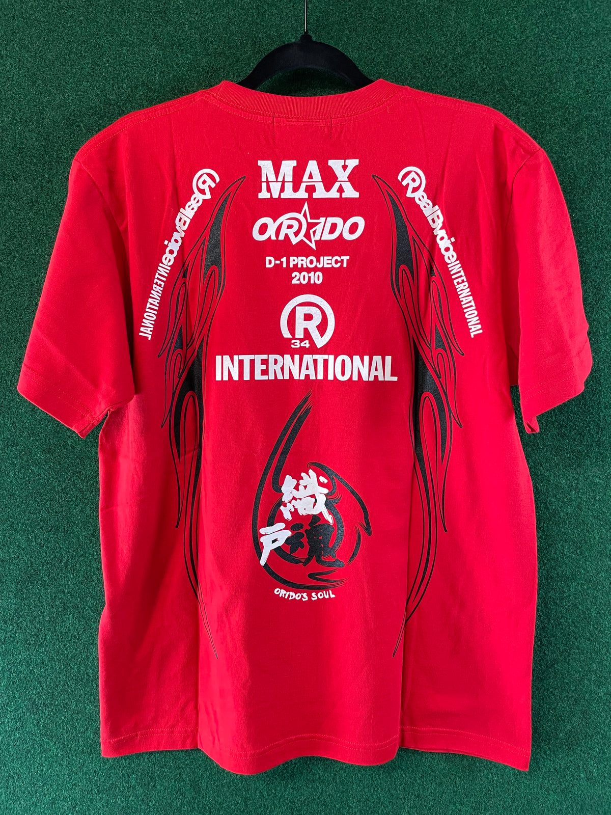 Max Orido REAL D1GP Project 2010 Red T-Shirt (L)