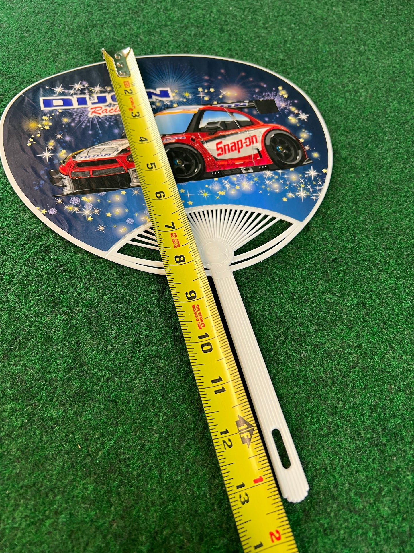 Dijon Racing - SUPER GT Nissan R35 GT-R Raceday Promotional Hand Fan