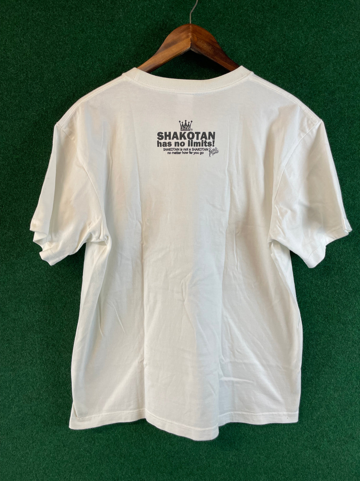 326POWER - DRIFT KING Mazda FC RX-7 Shakotan Has No Limits White T-shirt