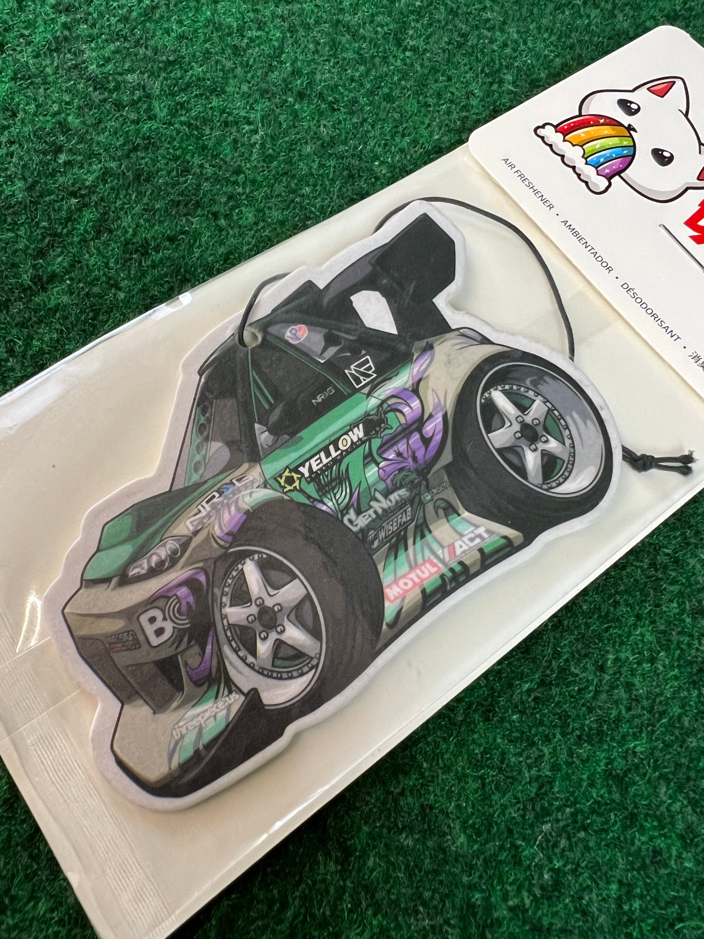 DAFSKI & Forrest Wang Collab - Green S15 Hanging Air Freshener
