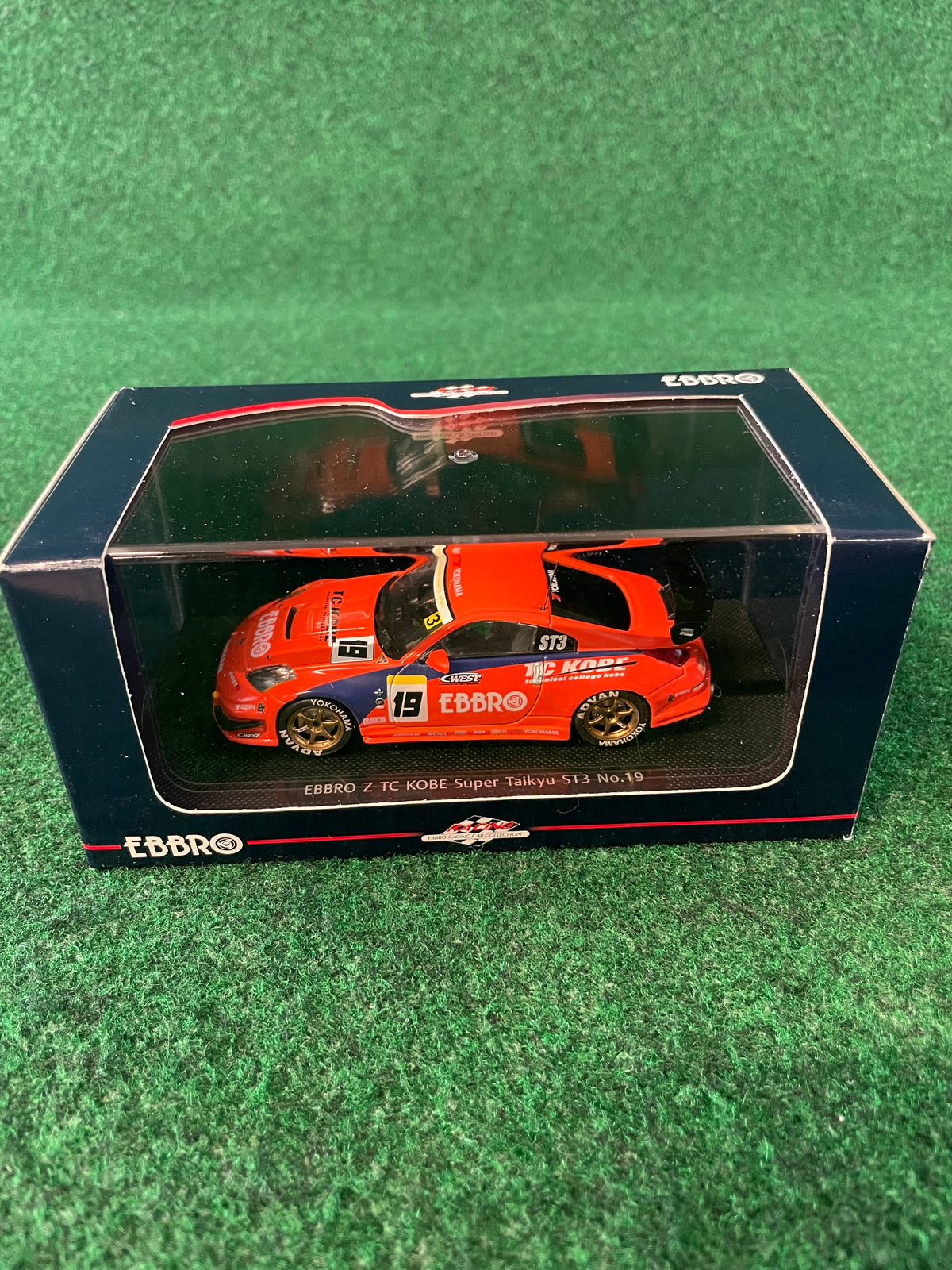 EBBRO Racing Collection Nissan Fairlady Z - TC KOBE Cwest 1/43 Scale Diecast