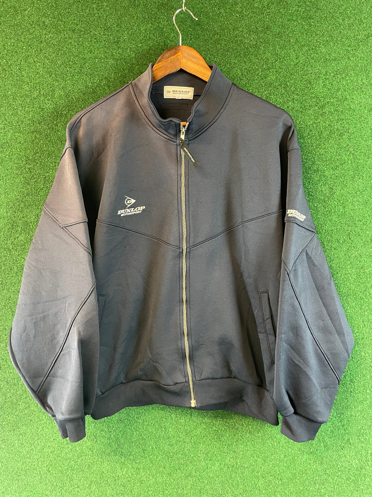 Dunlop Motorsport - Navy Blue Athletic Jacket