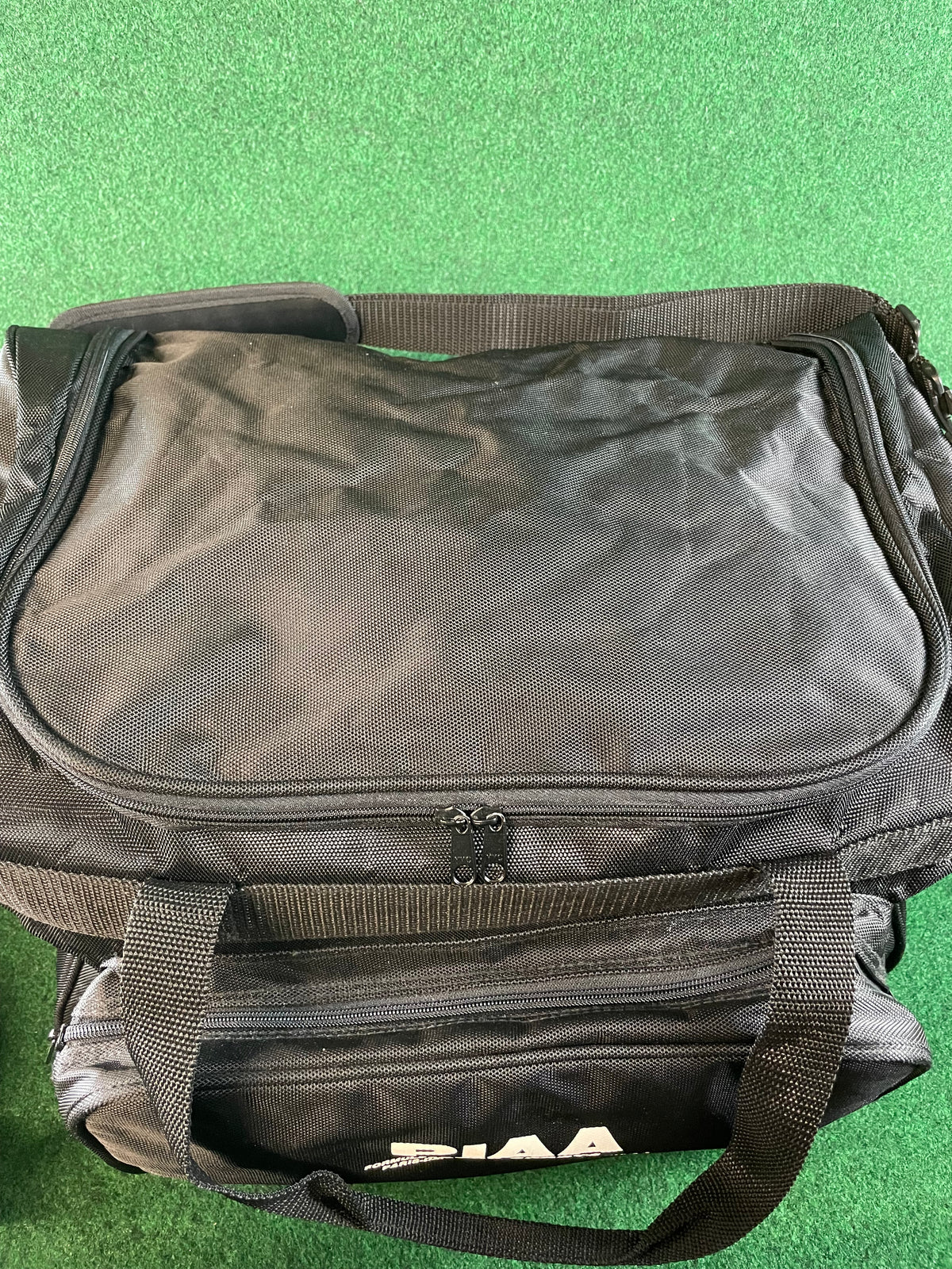 PIAA MOTOR SPORTS - Black Side Open Duffle Bag with Strap