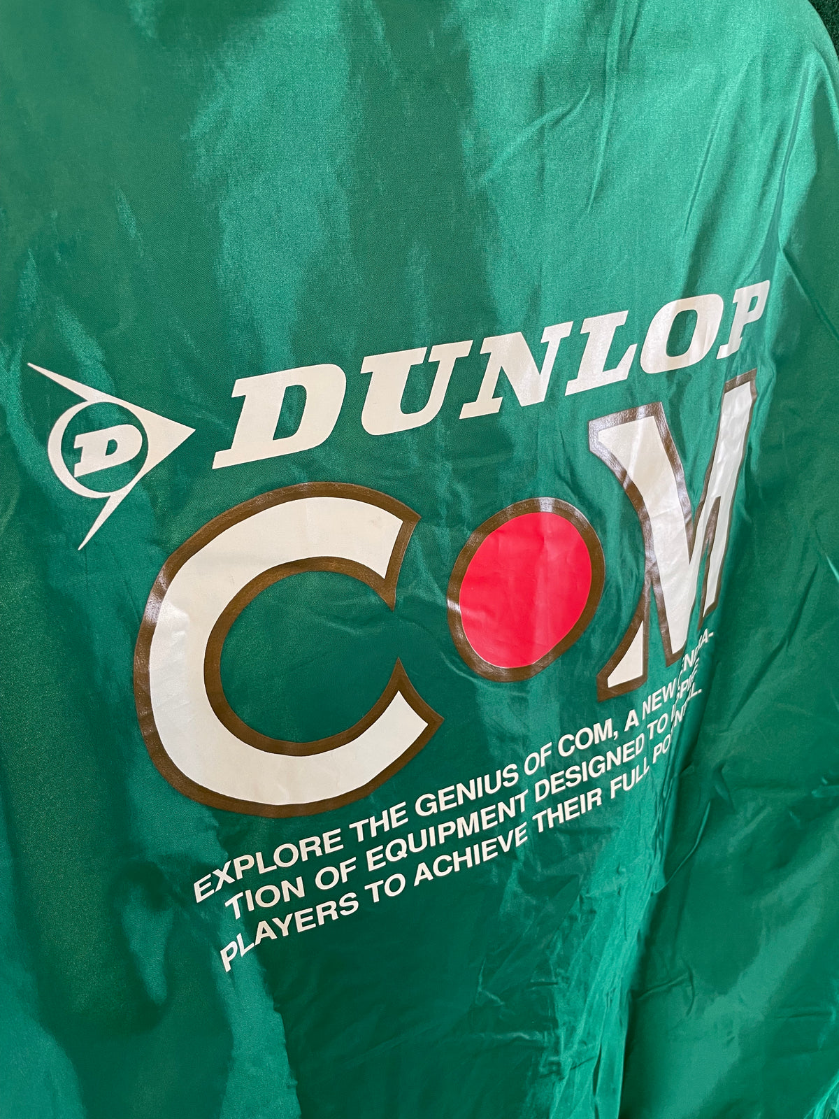 DUNLOP COM - Vintage Green Nylon Windbreaker Jacket