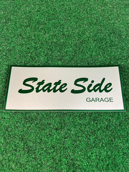 “State Side” Garage - Car Speciall Sticker