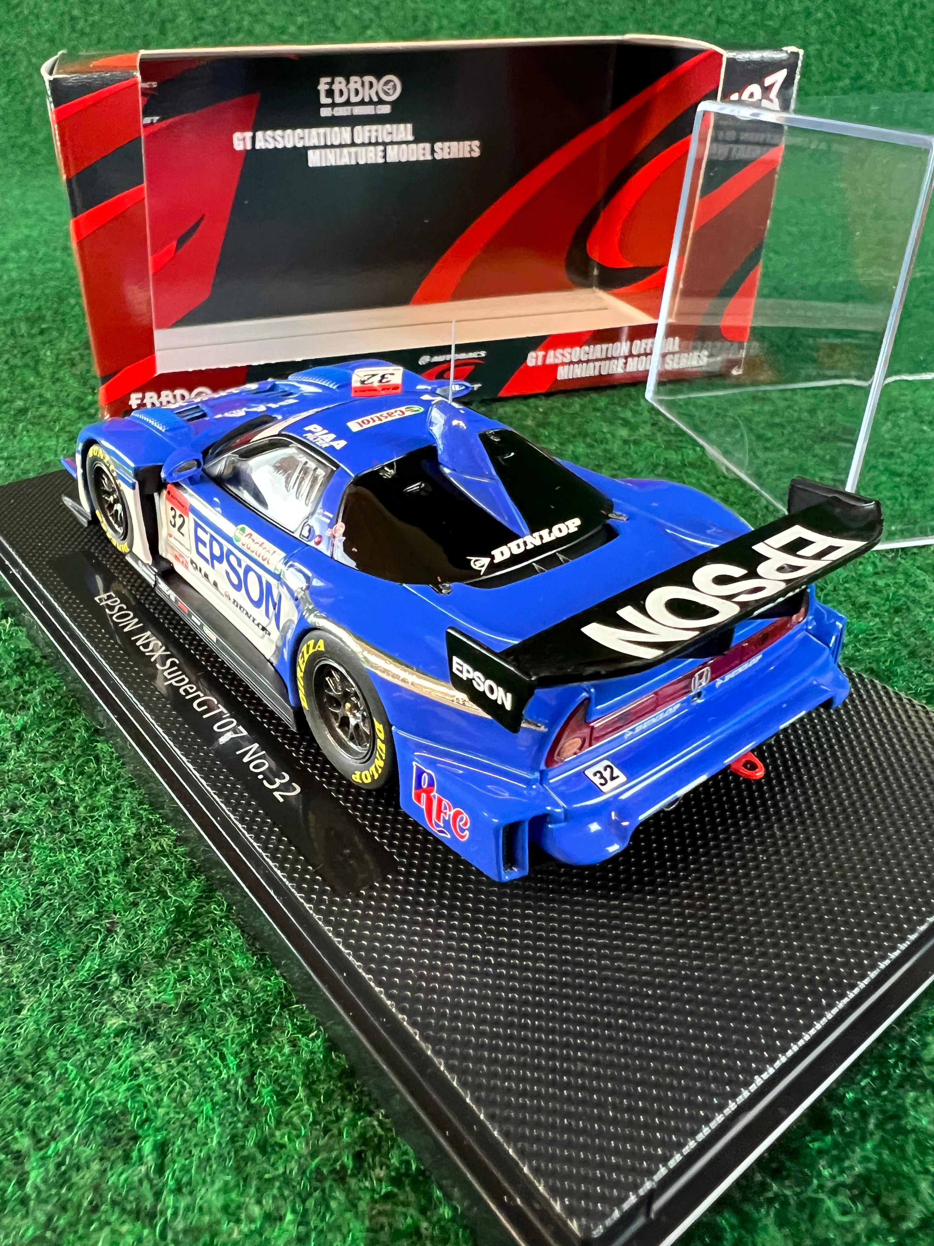 EBBRO - SuperGT 2007 EPSON Honda NSX 1/43 Scale Diecast