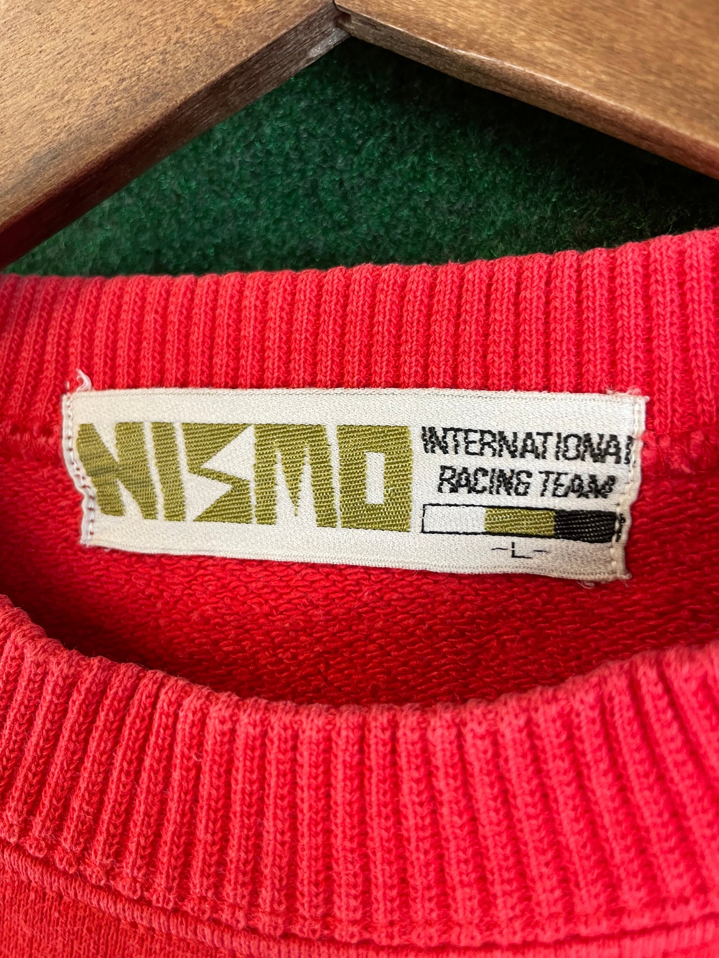 NISMO - Nissan International Race & Rally Team Vintage Red Sweatshirt
