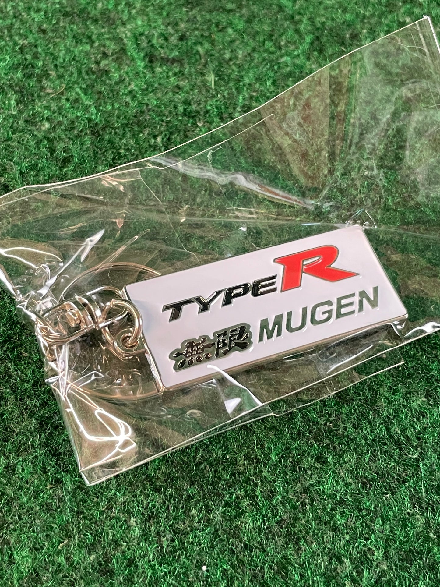 TC Juurokuhoi Vending Machine - Honda Civic Type R FD2 FK2 MUGEN Metal Logo Keychain