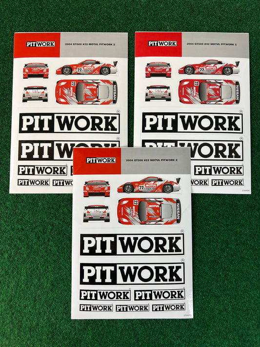 Nissan Fairlady Z JGTC Nismo Motul Pitwork Sticker Sheet Set