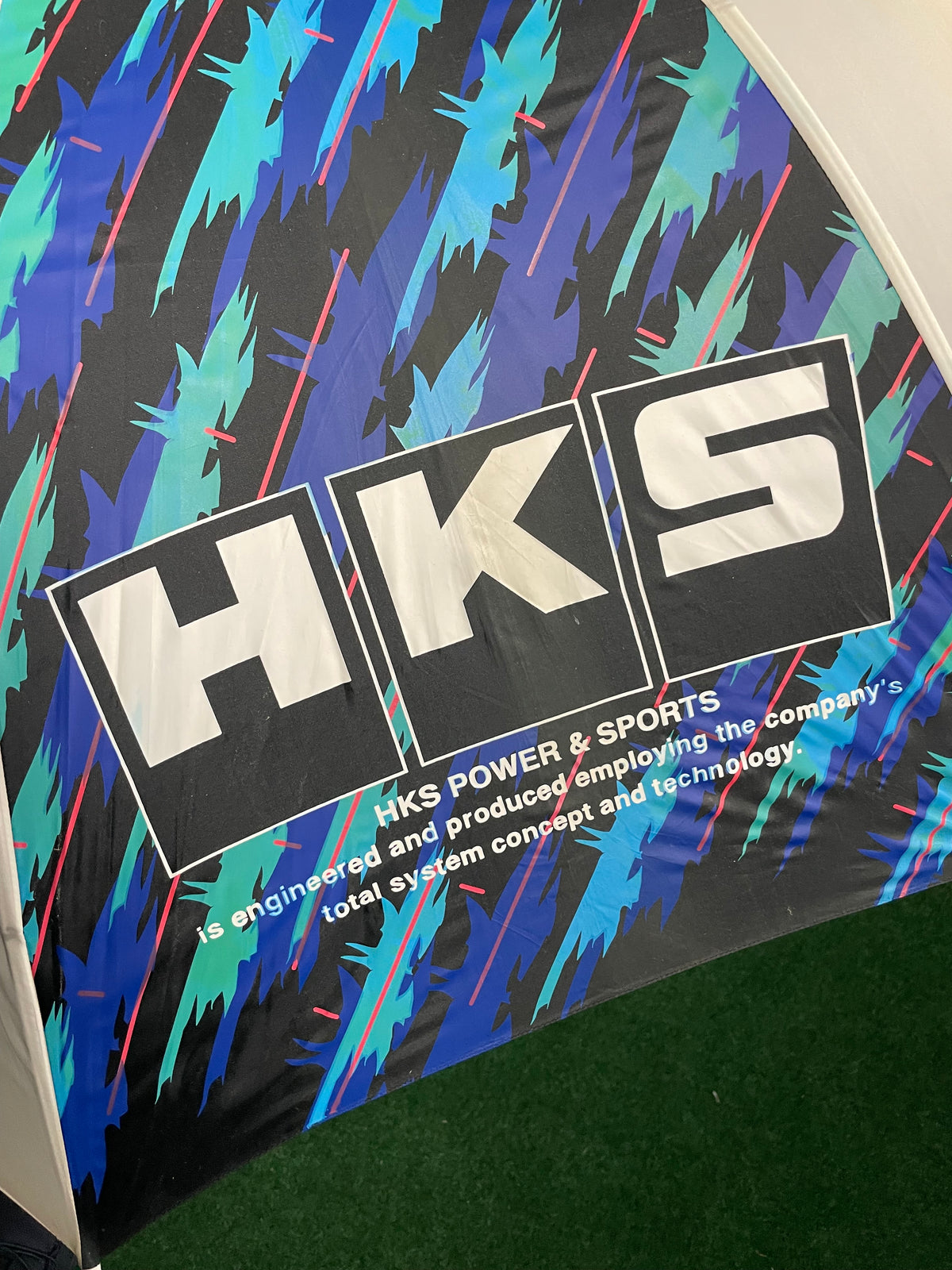 HKS - Oil Slick Vintage Large Golf Umbrella
