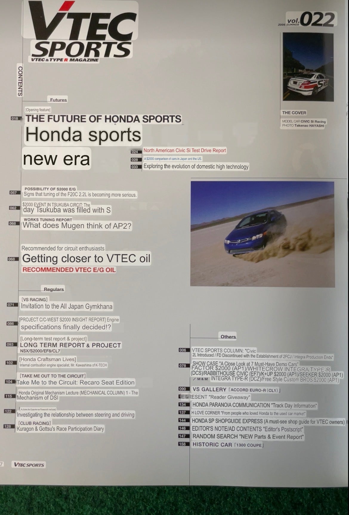 VTEC SPORTS Magazine - Vol. 022