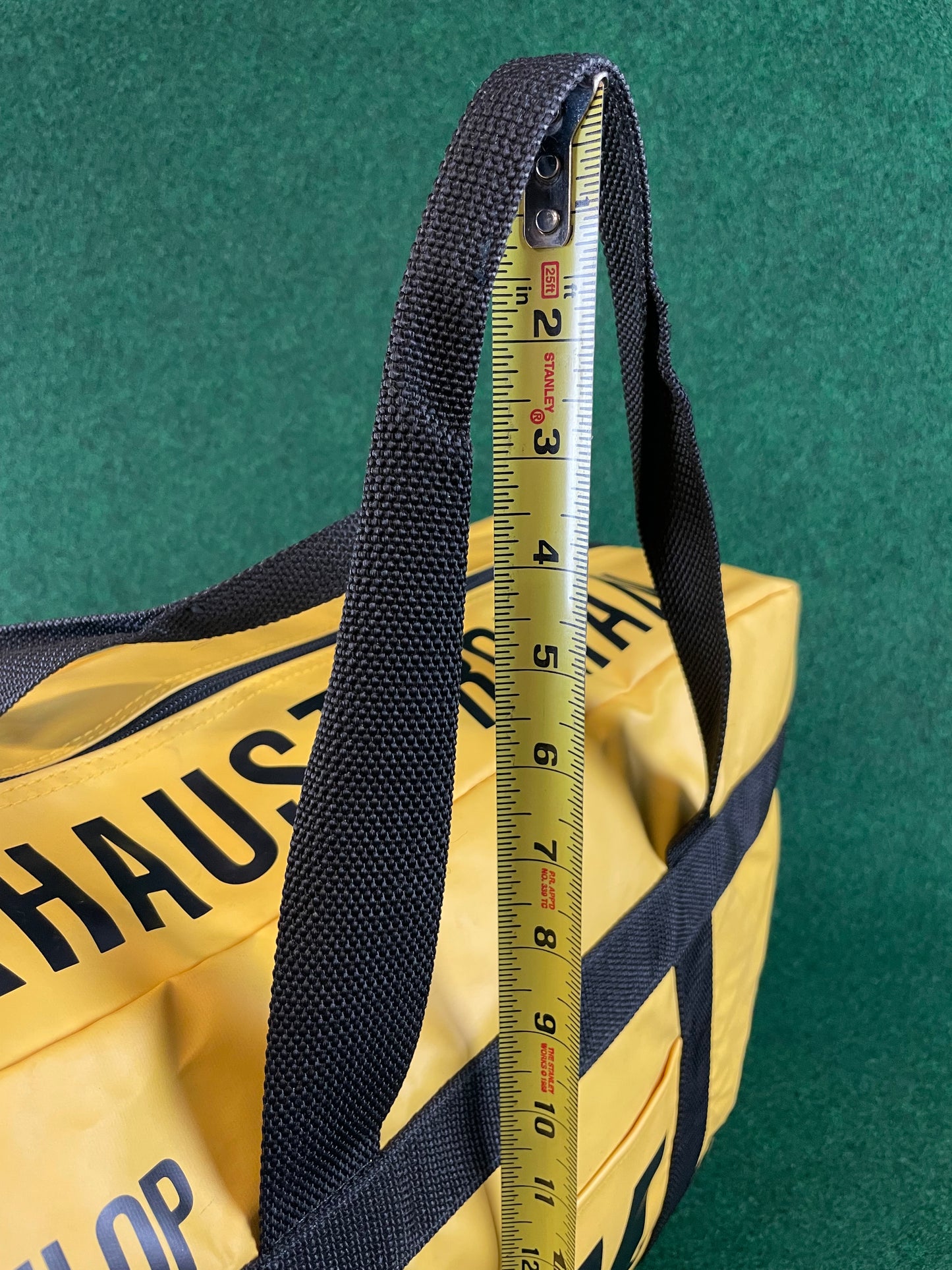 DUNLOP - Vintage Yellow Duffel Travel Bag