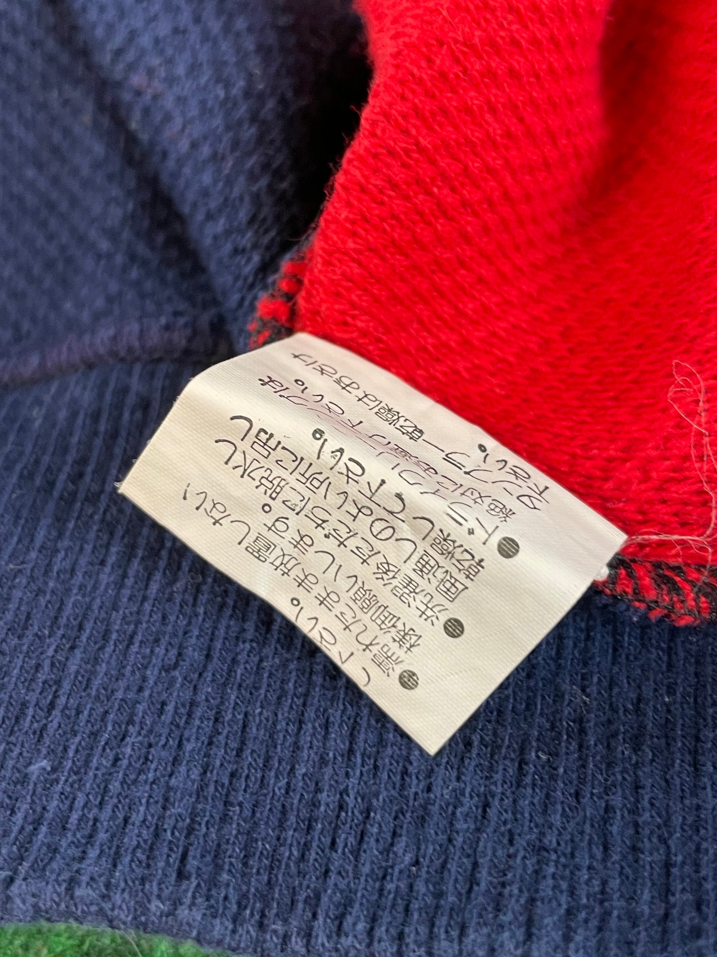 BRIDGESTONE Motorsport Cut and Sew Multicolor Vintage Sweatshirt