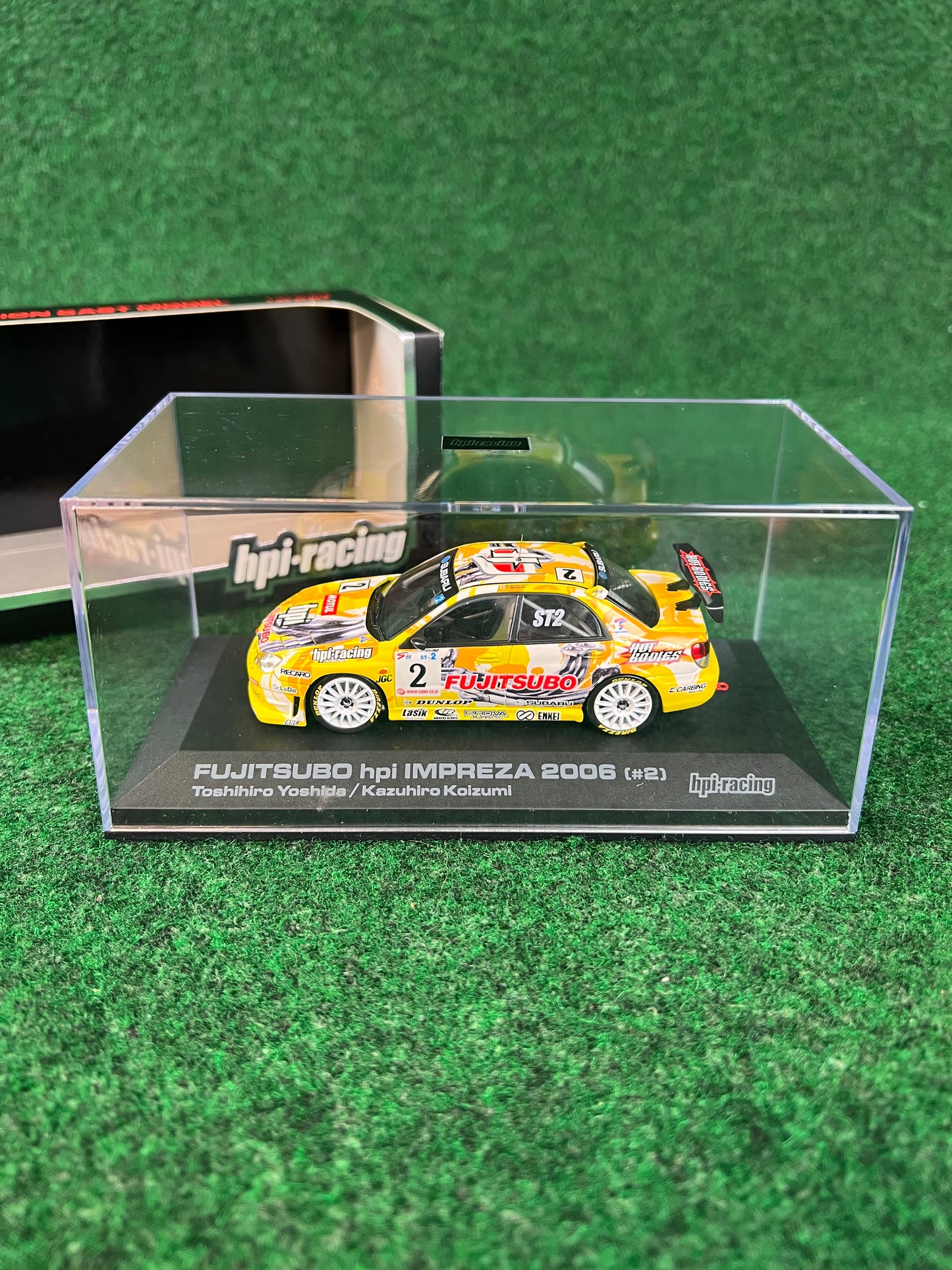HPI Fujitsubo Super Taikyu 2005 Subaru Impreza WRX 1/43 Scale Diecast