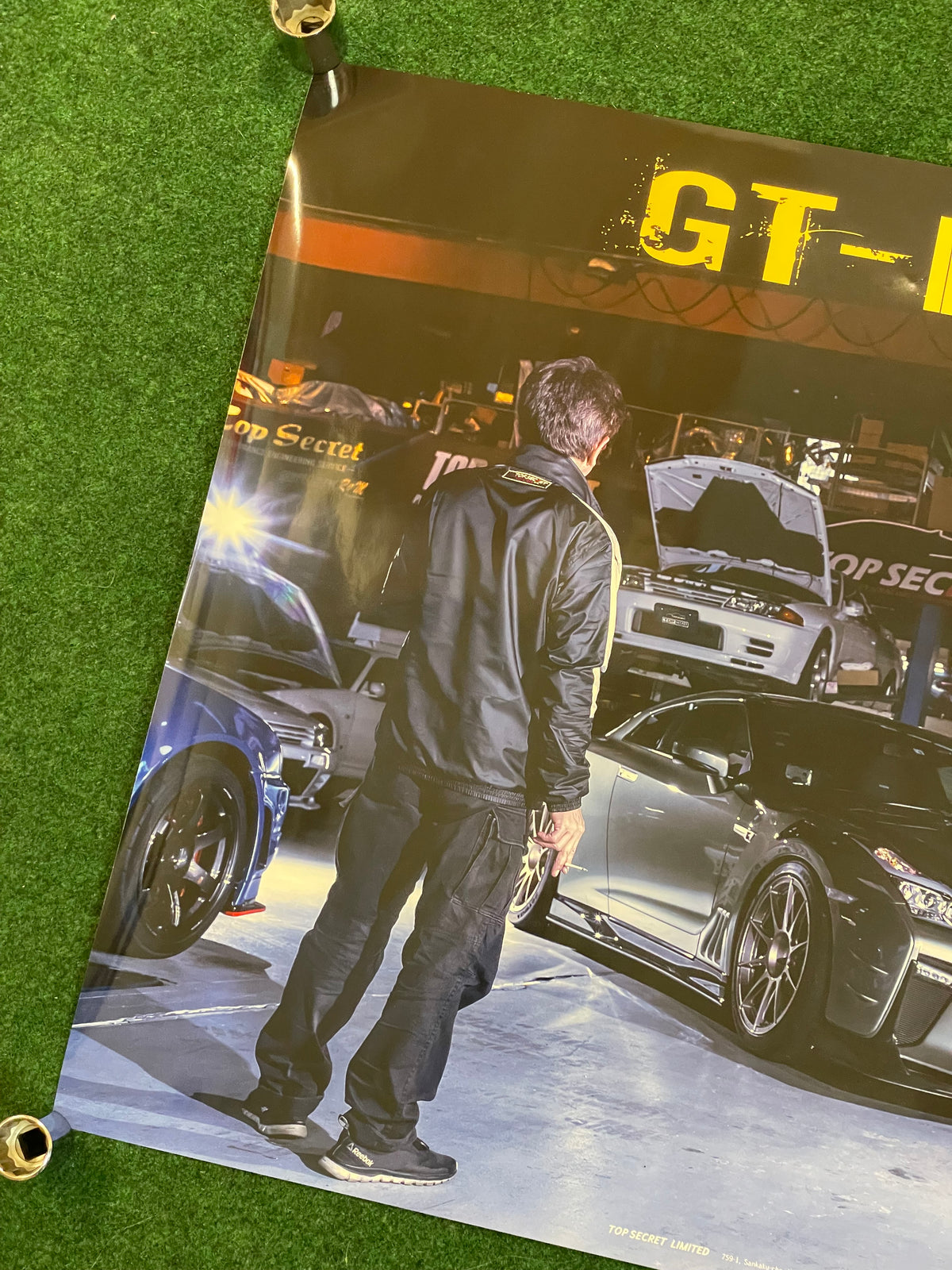 Top Secret - “GT-R Soul” Nissan R35 GTR Smoky Nagata “GT-R Base” 2023 Calendar & Poster