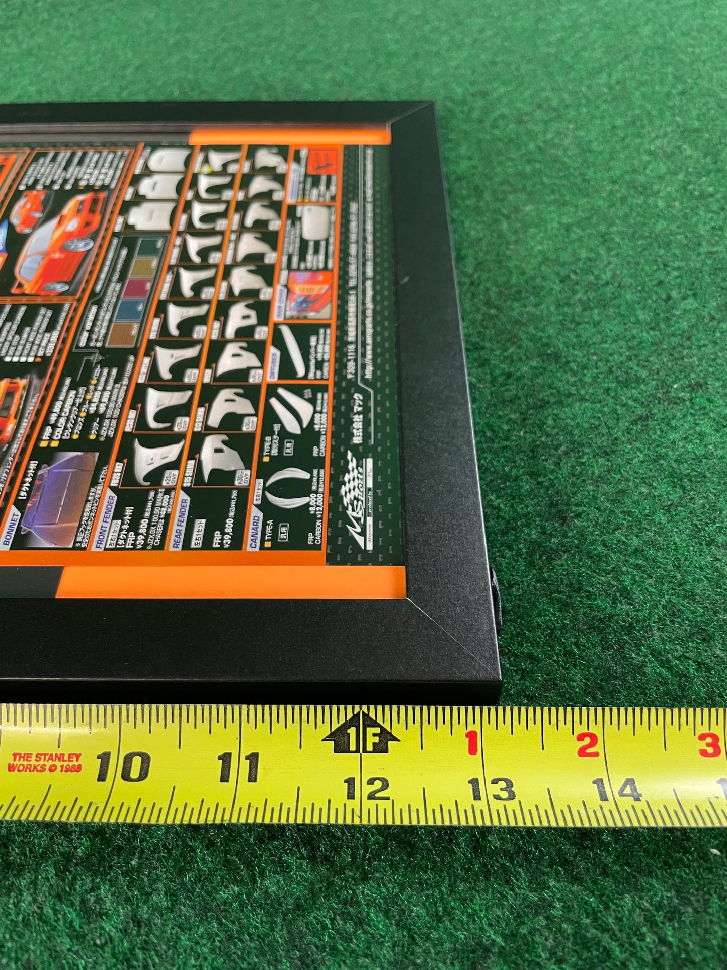 M Sports - Aero Lineup (Nissan, Mazda & Subaru) Full Page Framed Advertisement