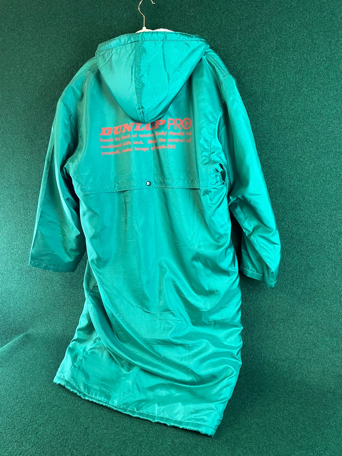 DUNLOP PRO Sports Activewear - Insulated Fleece Lined Vintage Bench Coat