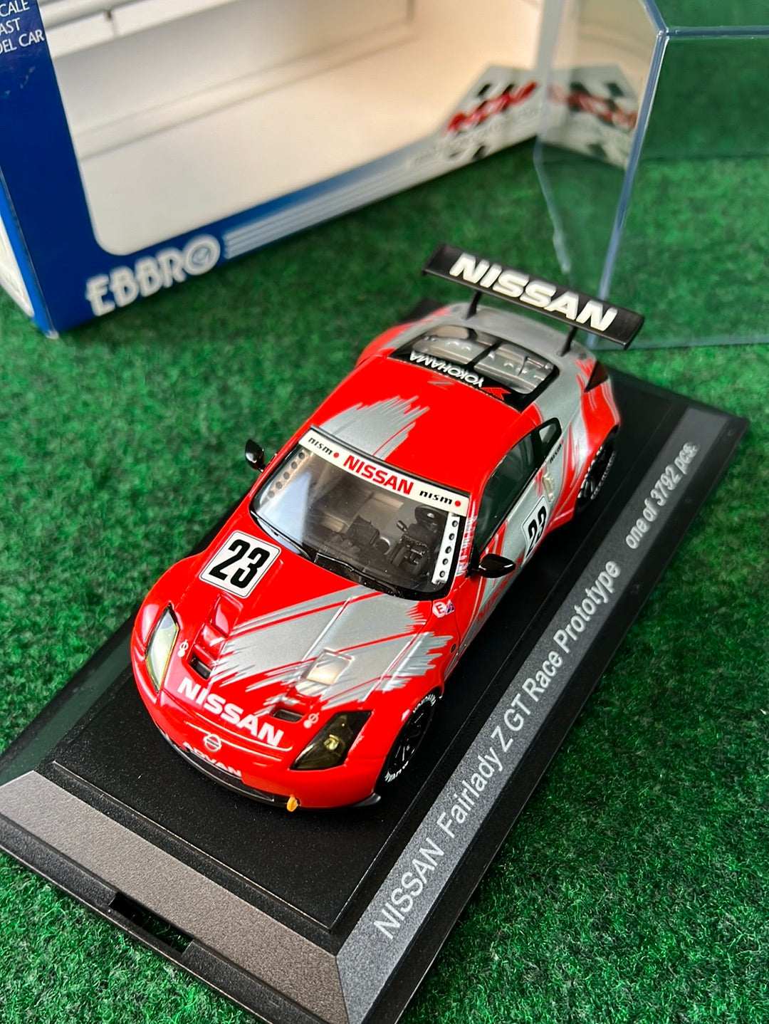 EBBRO Nissan Fairlady Z GT Race Prototype Car (1 of 3,792) 1/43 