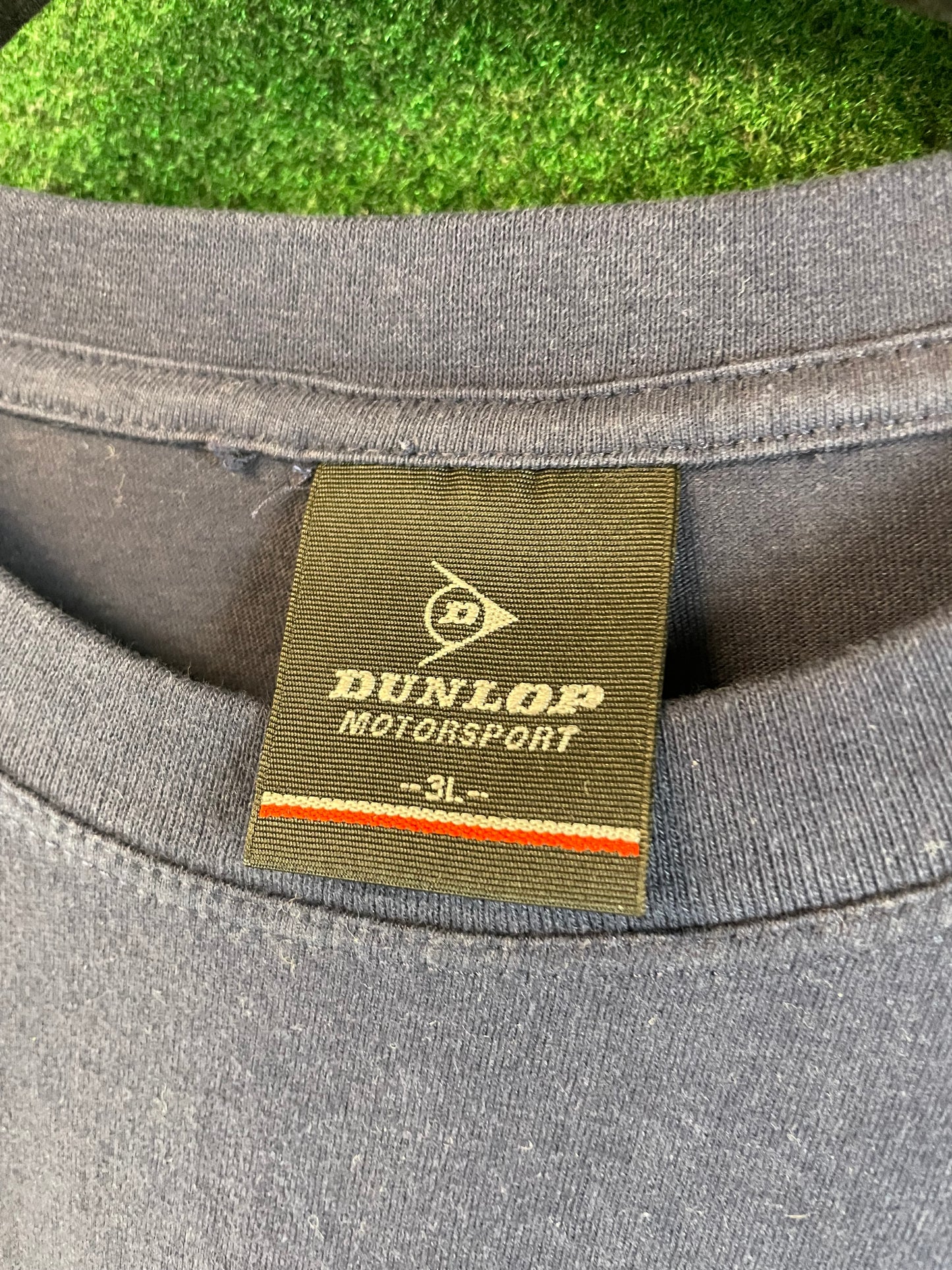 DUNLOP Motorsport - Navy Blue Pocket T-Shirt