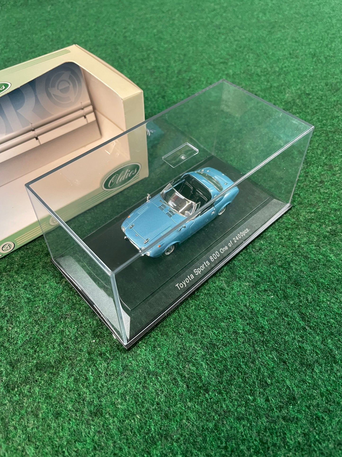 EBBRO - Toyota Sports 800 Lt. Blue 1/43 Scale Diecast
