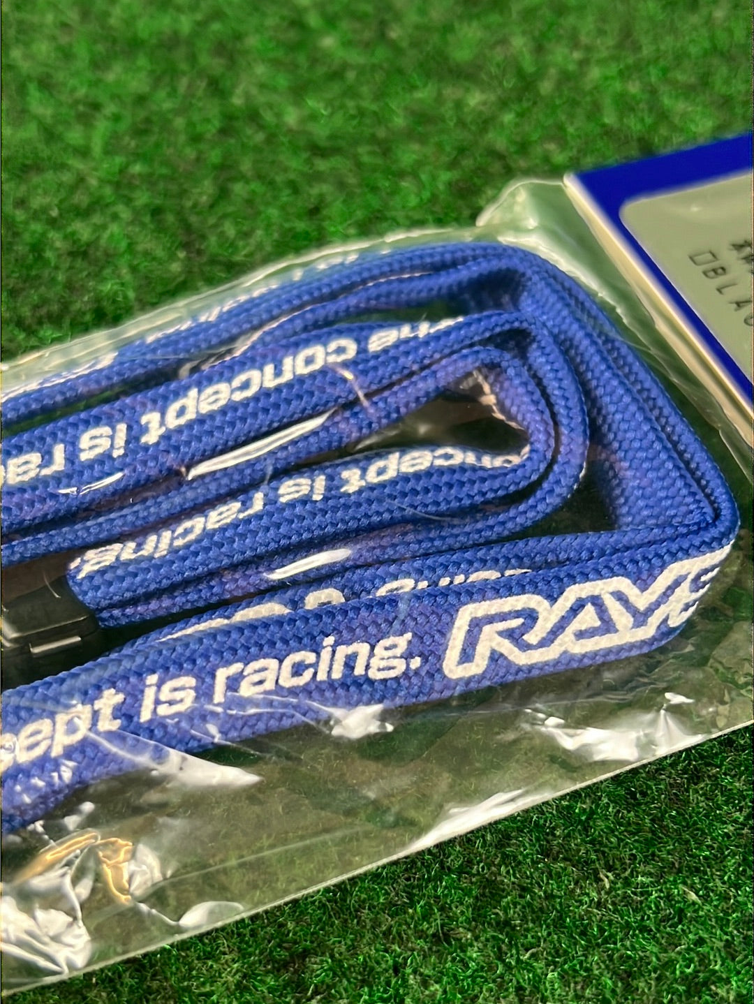 RAYS Wheels - Official Gear F1 Lanyard Keychain (BLUE)