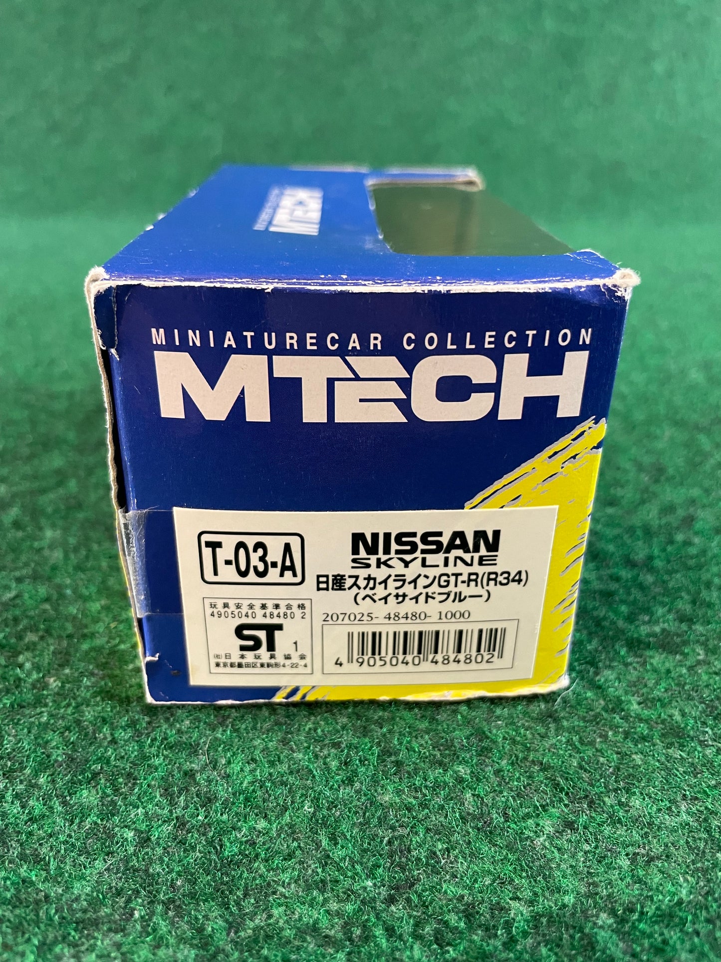 MTECH Nissan Skyline R34 GT-R - Blue 1/43 Scale Diecast
