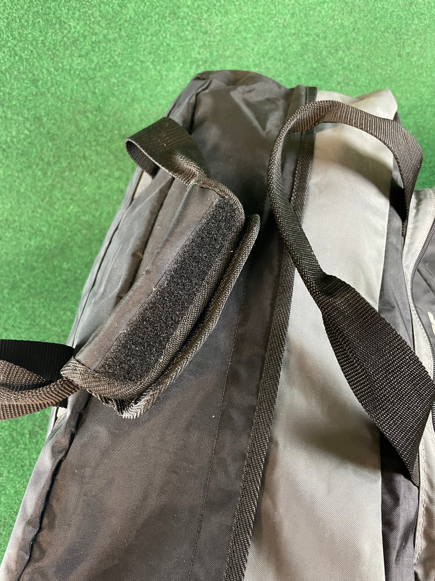 DUNLOP Motor Sport - Black & Grey Duffel Travel Bag