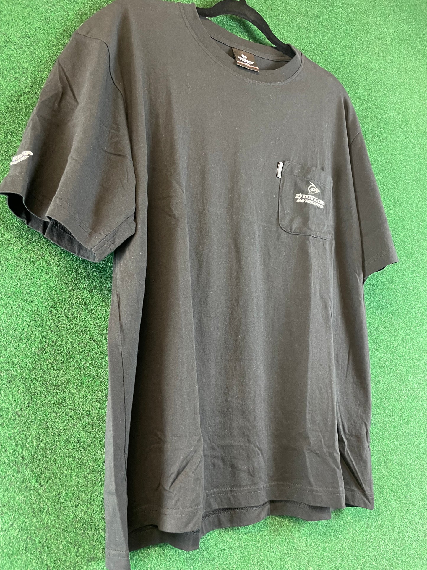 DUNLOP Motorsport - Black Pocket T-Shirt